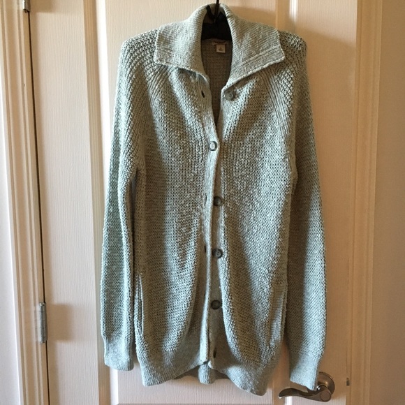 L.L. Bean Sweaters - LL BEAN Oversized tunic cotton fisherman sweater